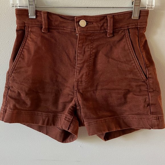 Everlane Postage Stamp Canvas Shorts - Picture 1 of 1
